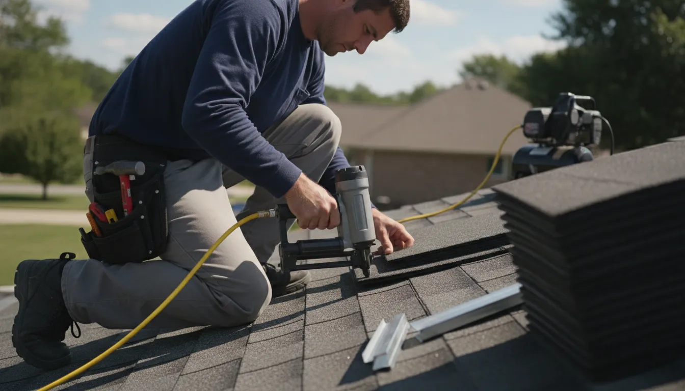 Roofing in Erskine